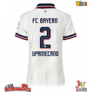 Bayern Munich Dayot Upamecano #2 Replica Away Stadium Shirt for Women 2026-27 Short Sleeve